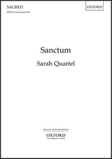 Sanctum SSAA choral sheet music cover